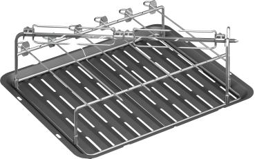 NEFF Z11CG10X0 - Grillset, Edelstahl